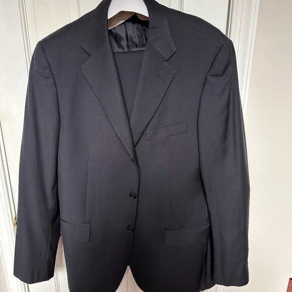 ALEXANDER MCQUEEN MEN'S NAVY SUIT - Picture 1 of 6